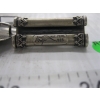 Image 4 : 3 SILVER TURQUOISE STONE PIECES