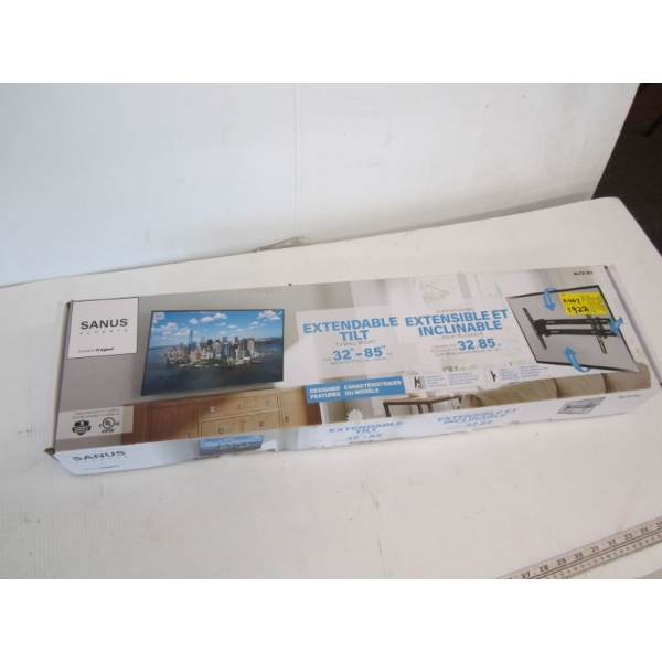 EXTENDABLE TILT TV WALL MOUNT 32"-85" IN BOX