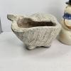 Image 8 : BLUE MOUNTAIN POTTERY DOG, CHERUB, PLANTER