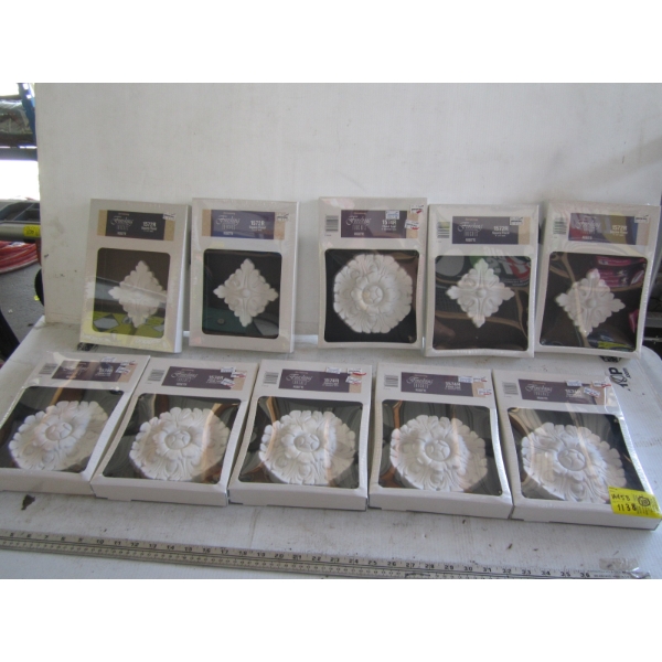 10 ARMSTRONG FINISHING ROSETTES