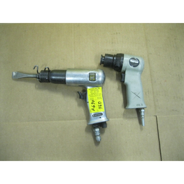POWERFIST AIR CHISEL & POWERMATE AIR SANDER