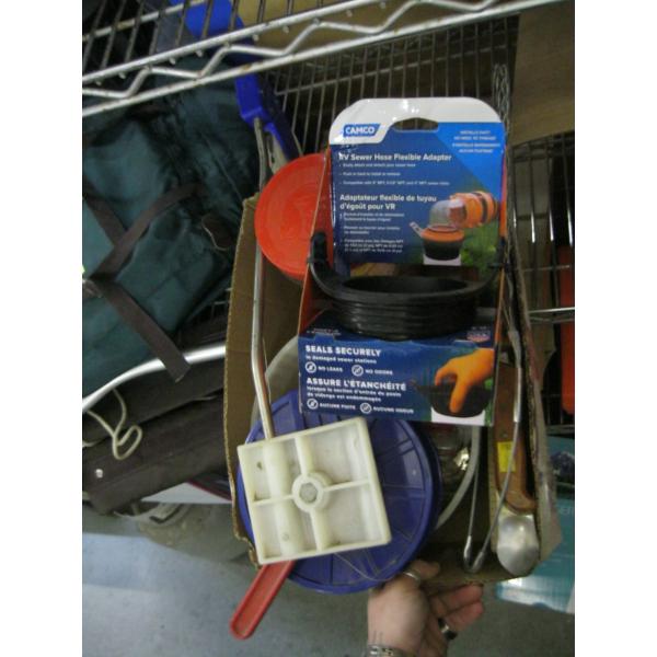 MISC. FISHING ITEMS: DOWNRIGGER, ETC.