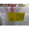 Image 4 : PLASTIC BIN OF MISC. VINYL NUMBERS/LETTERS, PENCILS, UKELELE, ETC.