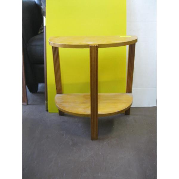 ANTIQUE HALF MOON TABLE