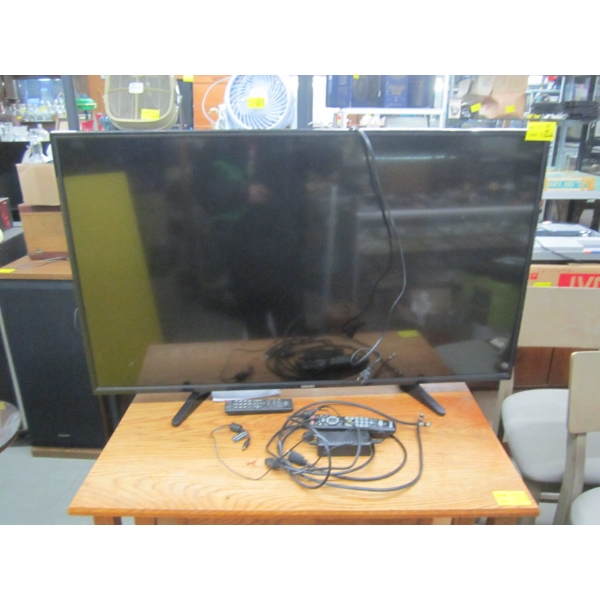 49" TOSHIBA TV W/REMOTE