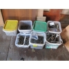Image 1 : ASST. BUCKETS OF NUTS, BOLTS, NAILS, ETC.