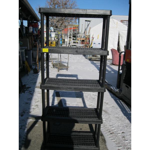 PLASTIC SHELF UNIT