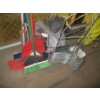 Image 2 : MISC. BROOMS, HANGERS, ETC.