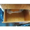 Image 2 : LG. WOODEN 4 DRAWER CABINET W/CONTENTS