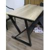Image 1 : METAL W/WOOD TOP MODERN LOOK OFFICE DESK