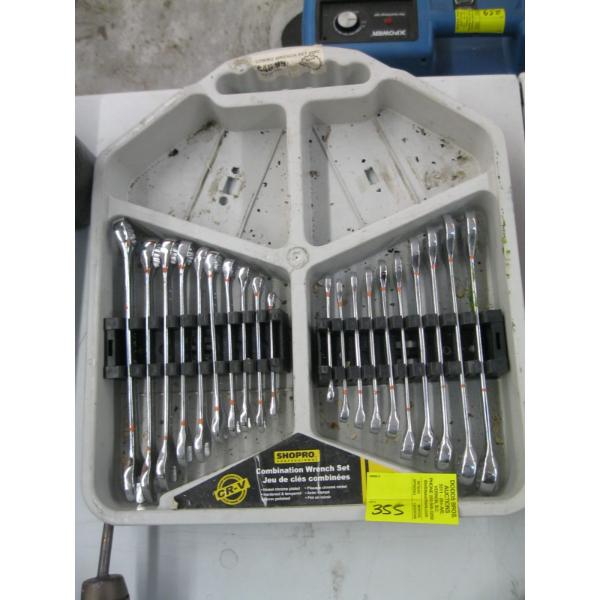 SHOP PRO METRIC & STANDARD WRENCHES