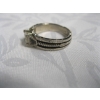 Image 3 : .925 MARKED SILVER SILVERSMITH RING, SZ 7 1/4