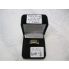 Image 2 : 14KT RING W/SMALL RED STONE, 5G, SZ 8