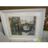 Image 1 : "OLD QUAY" BY VAN SANTEN FRAMED PRINT