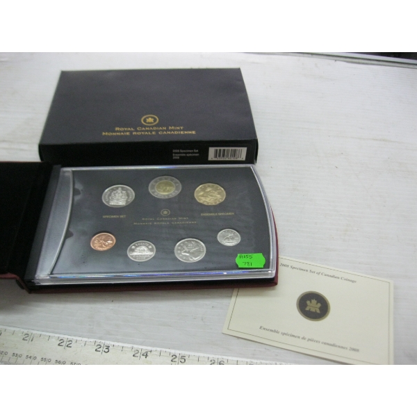 2008 ROYAL CDN MINT SPECIMEN SET