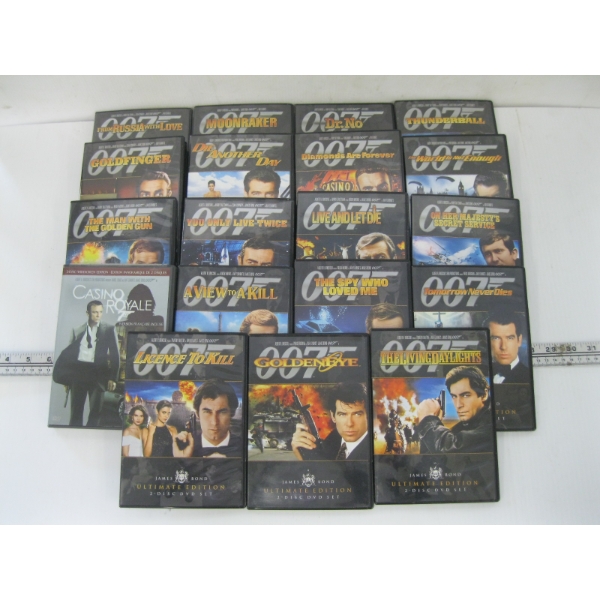 19 DVDs