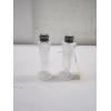 Image 1 : CRYSTAL S&P SHAKERS W/STERLING LIDS