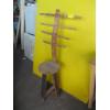 Image 2 : WINE BARRELL WOOD STOOL
