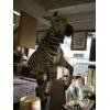 Image 3 : MOUNTED ZEBRA ON CARVED STAND