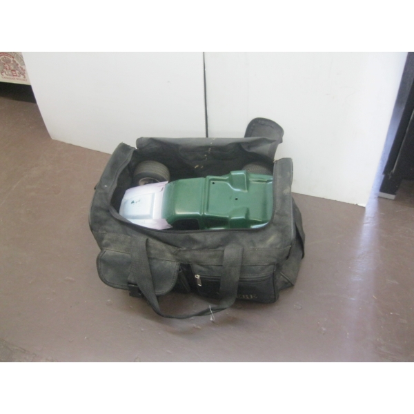 REMOTE CONTROL CAR W/CONTROLLER, CHARGER, BATTERIES, ETC.