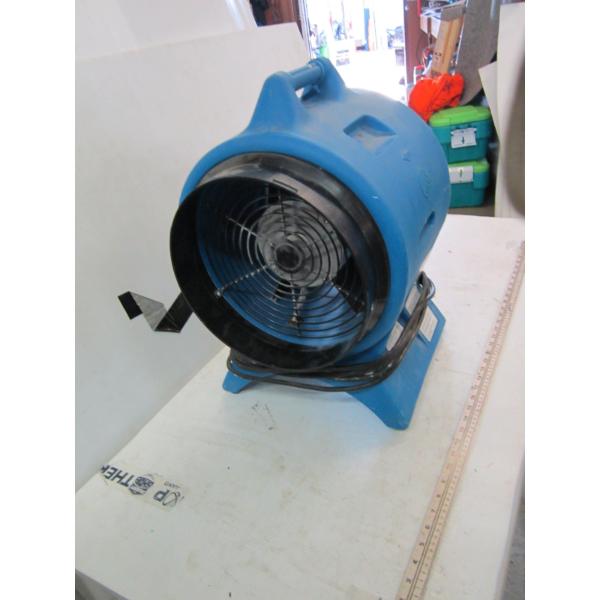 BLUE COMMERCIAL FAN