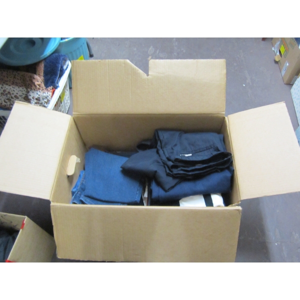 ASST. CLOTHING - JEANS, PANTS, SHIRTS, ETC.