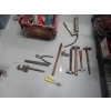 Image 2 : BIN OF MISC. HAMMERS, CLAMPS, ETC.
