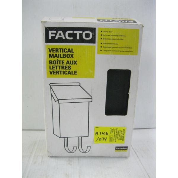 NEW FACTO VERTICAL MAILBOX