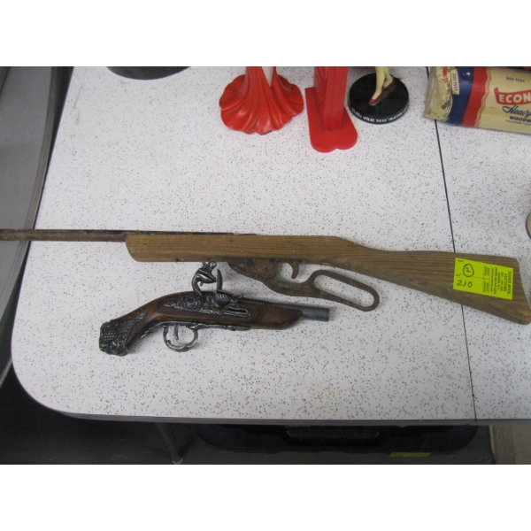 2 REPRODUCTION GUNS