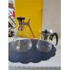 Image 2 : 3 VINTAGE MCM DECANTERS