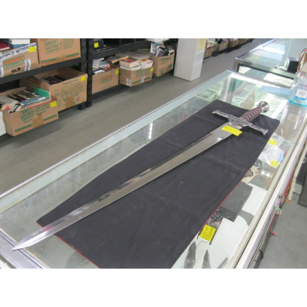 LG. DOUBLE BLADED SWORD