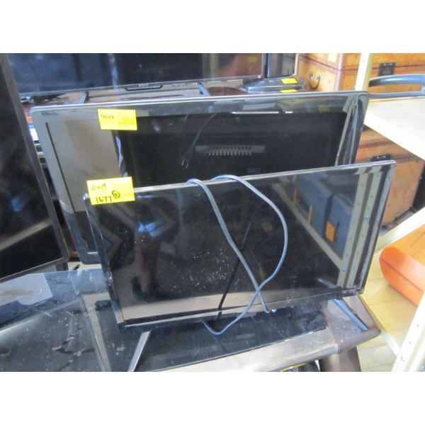 26" TV - NO CORD & 22" TV - NO REMOTES FOR TVs