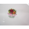 Image 2 : ROYAL ALBERT OLD COUNTRY ROSE GRAVY BOAT W/TRAY - DAMAGED