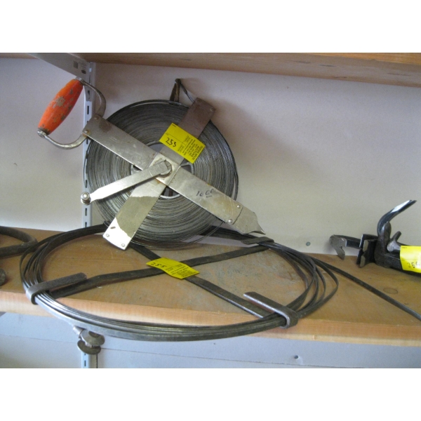 METAL TAPE MEASURE & A WIRING SNAKE