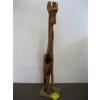 Image 3 : GLASS VASE, WOODEN GIRAFFE & WOODEN APPLE SPOON HOLDER