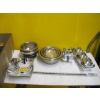 Image 3 : SILVER PLASTIC DISHES & METAL DISHES
