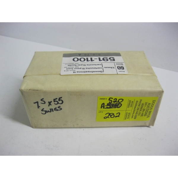 7.55X55 SWISS|6X10 CARTRIDGES