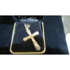 Image 2 : 14KT GOLD CROSS PENDANT, 2.5G