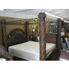 Image 2 : LG. CANOPY 4 POSTER KING SIZE BED FRAME