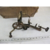 Image 2 : 2 VINTAGE APPLE PEELER/CORERS & A WOODEN BO