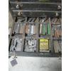 Image 2 : WOODEN 5 DRAWER CABINET W/ASST. BITS, TAPS, DRILLS, ETC.