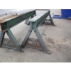 Image 2 : 2 HEAVY DUTY 8' METAL SAWHORSES