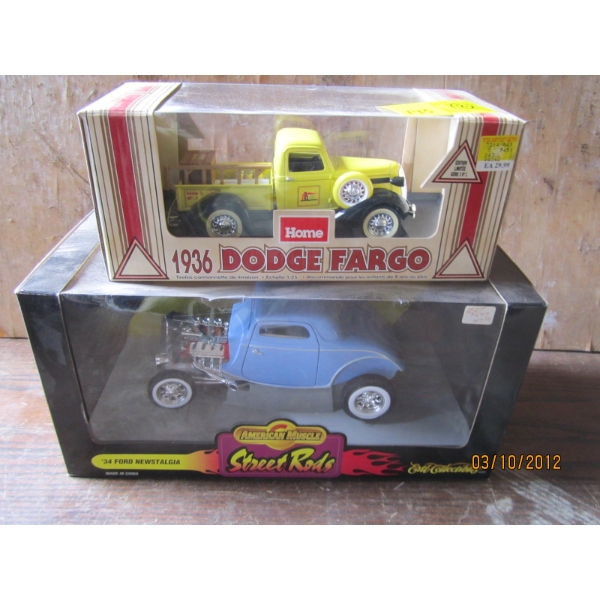 2 DIECAST VEHICLES - TRUCK & CAR
