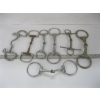 Image 10 : HORSE BITS, HORSESHOE S&P HOLDER & OOIL LANTERN WALL MOUNT PARTS - 1 NEEDS REPAIR