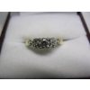 Image 2 : 14KT DIAMOND RING, 2.8G, SZ 7
