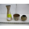 Image 1 : 3 PIECES OF WEST GERMAN POTTERY