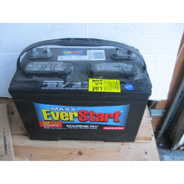 EVERSTART BATTERY MARINE RV - DATED 5/14