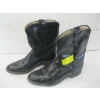 Image 1 : PAIR OF BLACK LEATHER LAREDO SZ 13EE COWBOY BOOTS