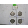 Image 1 : 5 CDN SILVER 50 CENT PIECES