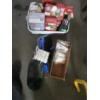 Image 1 : MISC. LIGHTBULBS, BROOM/DUST PAN, ETC.